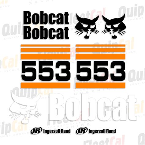 bobcat 553 skid steer stickers|bobcat skid steer stickers.